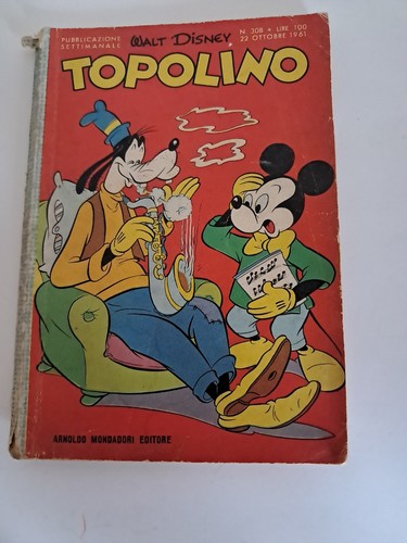 Topolino libretto originale - topolino,