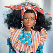  Barbie  Del Mondo Jamaican, Vintage Mattel Anni 90