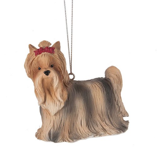 Yorkshire terrier ornament - yorkshire,