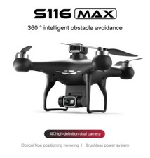 DRONE S116  FOTOCAMERA 4K PROFESSIONALE EVITAMENTO OSTACOLI BRUSHLESS