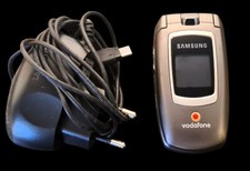 CELLULARE SAMSUNG  Sgh-ZV40  GRIGIO FUNZIONANTE + CARICABATTERIA  VINTAGE