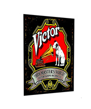 RCA VICTOR DOG ADESIVO INSEGNA