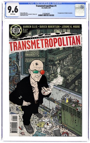 Transmetropolitan cgc 9 6 - #1,