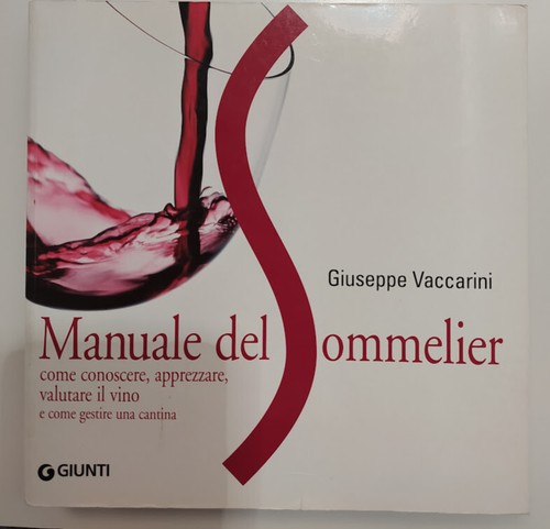 Libro manuale del sommelier - manuale, di