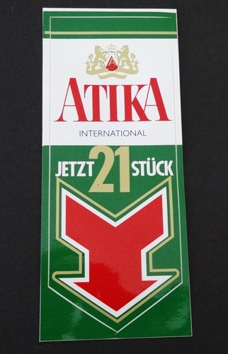 Adesivo pubblicitario atika - adesivo,