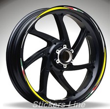 Adesivi ruote moto strisce