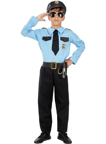 Costume poliziotto per - costume, da