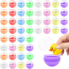 100 Pezzi 2.8Cm Palline Trasparenti Apribili,Distributore Palline,Capsule Traspa