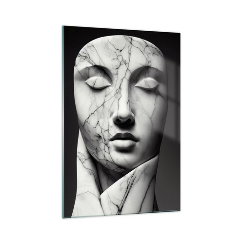 Quadro vetro 70x100cm marmo - quadro,
