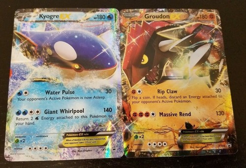 Ultra rara kyogre groudon ex - rara,