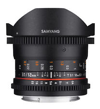 Obiettivo Samyang 12mm T3.1 Full Frame Fisheye per Canon EF (Ricondizionato Certificato)