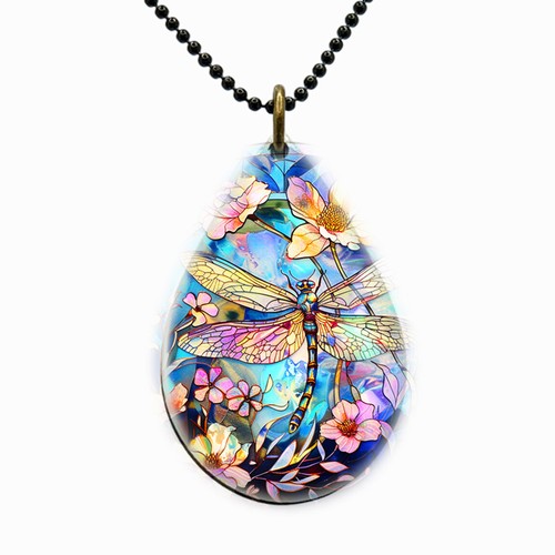 Collana libellula goccia no - libellula,