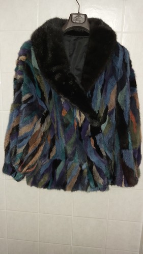 Giaccone pelliccia visone - pelliccia,