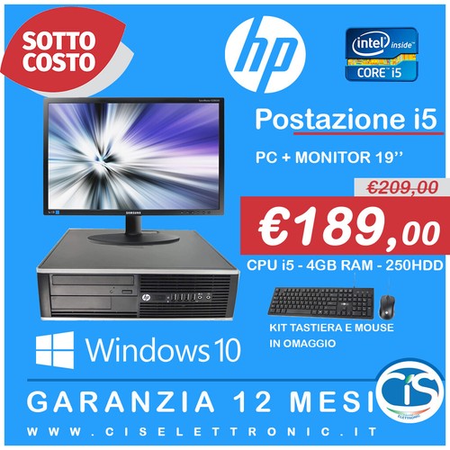 Postazione informatica intel - postazione,
