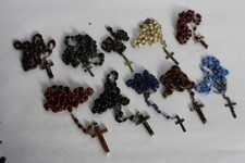 Collezione di 10 rosari antica