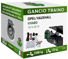 Gancio Fisso A Sfera Flangiata