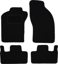 Tappetini in velluto Nero FIat