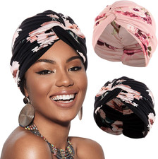 Turbante Donna, 2 Pezzi