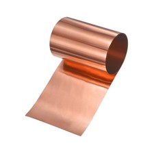 Copper Sheet Roll, 39"x 3"x