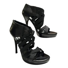 Stuart Weitzman nero plateau
