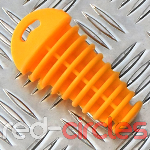 Tubo scarico arancione pit - tubo,