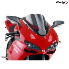 DUCATI 1098 / S 2007 > 2008 CUPOLINO PUIG DOPPIA BOLLA FUMÉ SCURO RACING