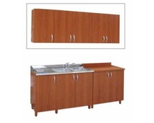 MOBILI CUCINA PENSILI H.70 P.32 BIANCHI CILIEGIO  PROMO *2023*