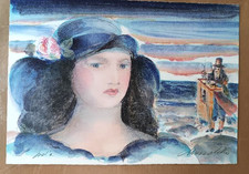 LITOGRAFIA V.MUSCATELLO DA EDIZIONE DI ANGELI LUCCA 35x25 cm