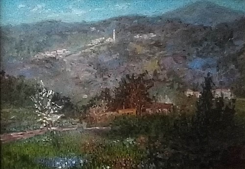 Quadri dipinti olio tela - olio,