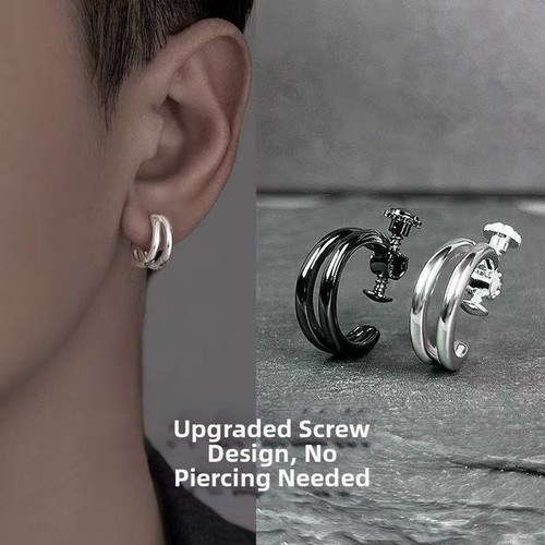 Clip orecchie doppio anello - clip,