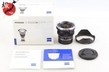 【TOP MINT con cappuccio scatola】 Obiettivo Carl Zeiss Distagon T* 18mm f4 ZM Leica M dal Giappone