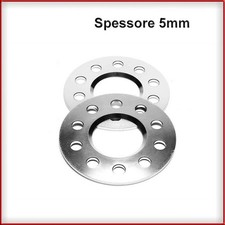 Coppia distanziali spessore 5mm 5x110 65.1 Alfa Romeo Giulietta 159 Brera