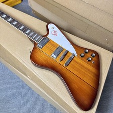 Chitarra elettrica personalizzata Sunburst Firebird VS con tastiera in palissandro 