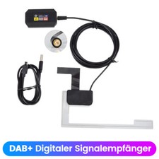 Adattatore auto USB Android DAB+ autoradio sintonizzatore digitale ricevitore audio antenna DE