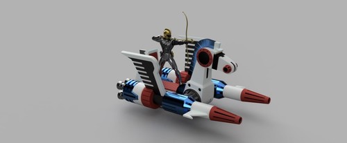 Fan art action figure 3d - fan,