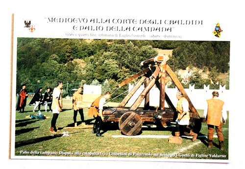 Cartolina palio della campana - ,