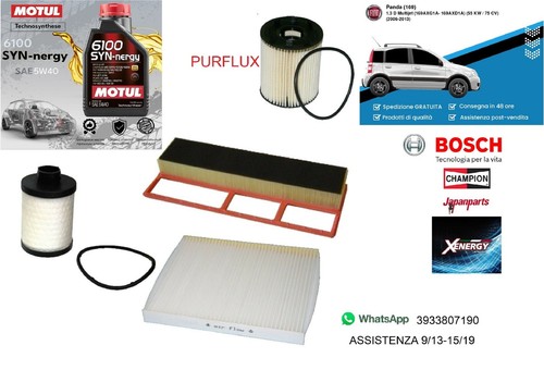 Kit tagliando fiat panda - kit,