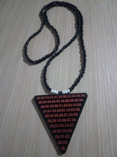Necklace abracadabra amulet - necklace,