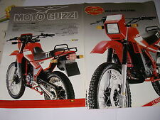 Moto Guzzi 125 TT  _brochure-depliant-prospekt   italiano  ANNI 80