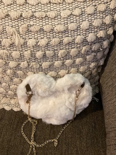 Borsa forma cuore bianca - a, di