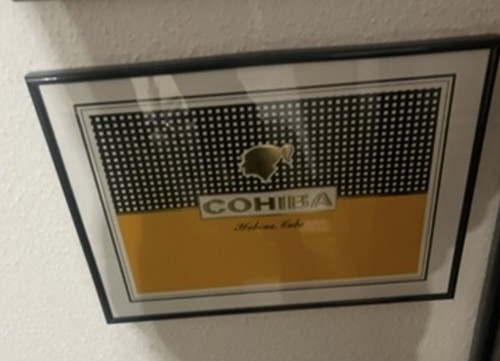 Quadro cohiba habanos - quadro,