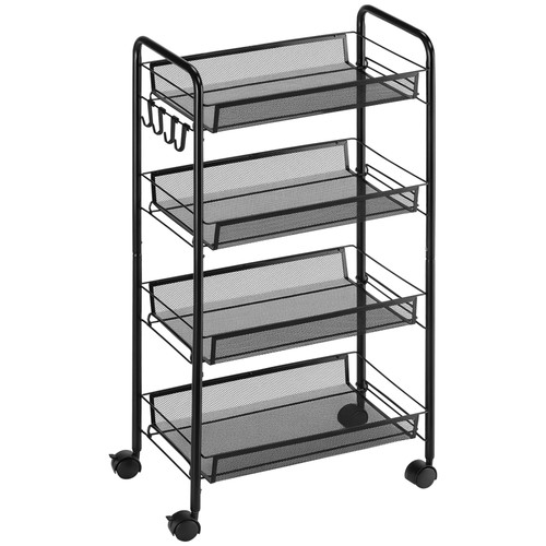 Carrello cucina 4 ripiani - da,