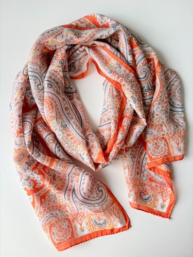 Sciarpa seta paisley - seta,