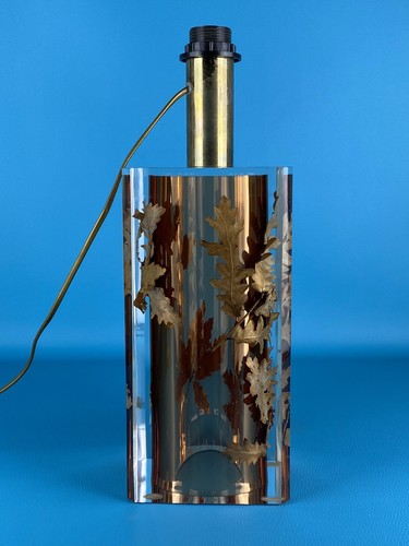 Lampada tavolo lucite - lampada,