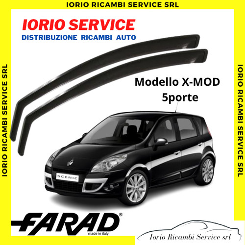 Deflettori aria renault scenic - deflettori,