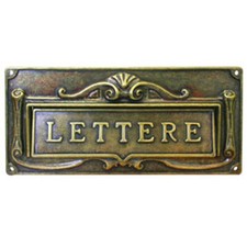 CASSETTA POSTALE BUCA PER