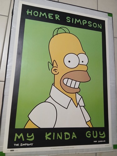 Poster vintage 1997 homer - 1997,
