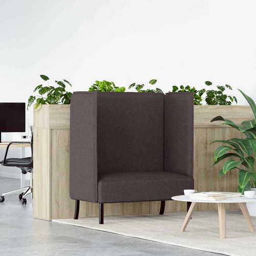 Divano alto 101cm marrone - alto,