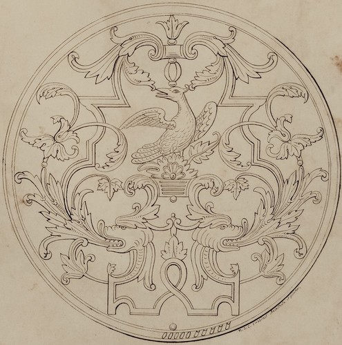 Disegno antico ornamento - disegno,