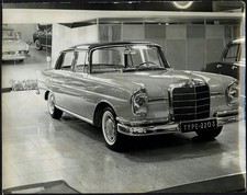 Foto vintage Mercedes 220 S Salone Auto Ginevra 1960 Ft 36909 - Stampa 21x27 cm
